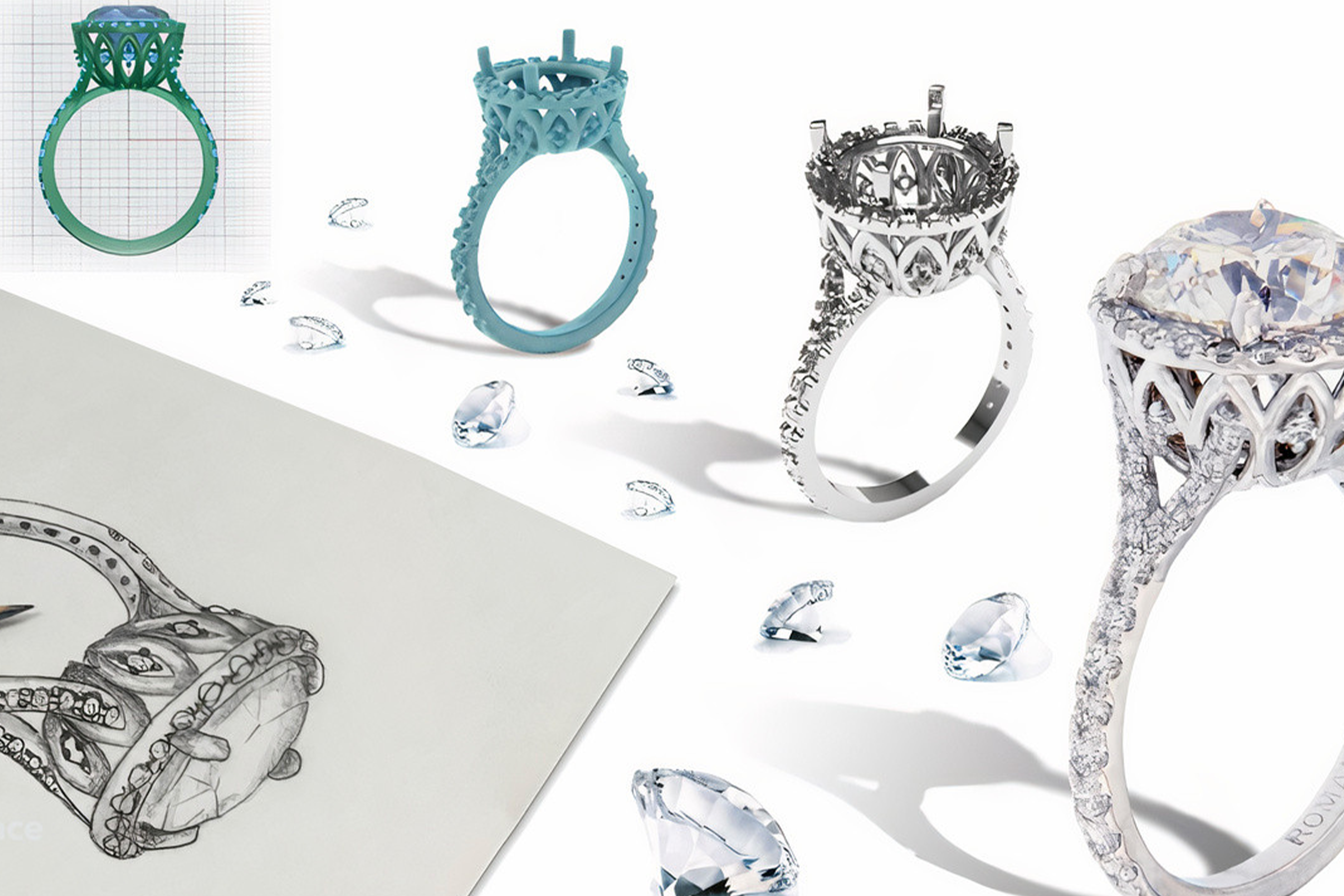 Custom jewelry manufacturing